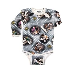 🆕 Molo Puppy & Kitten Onesie